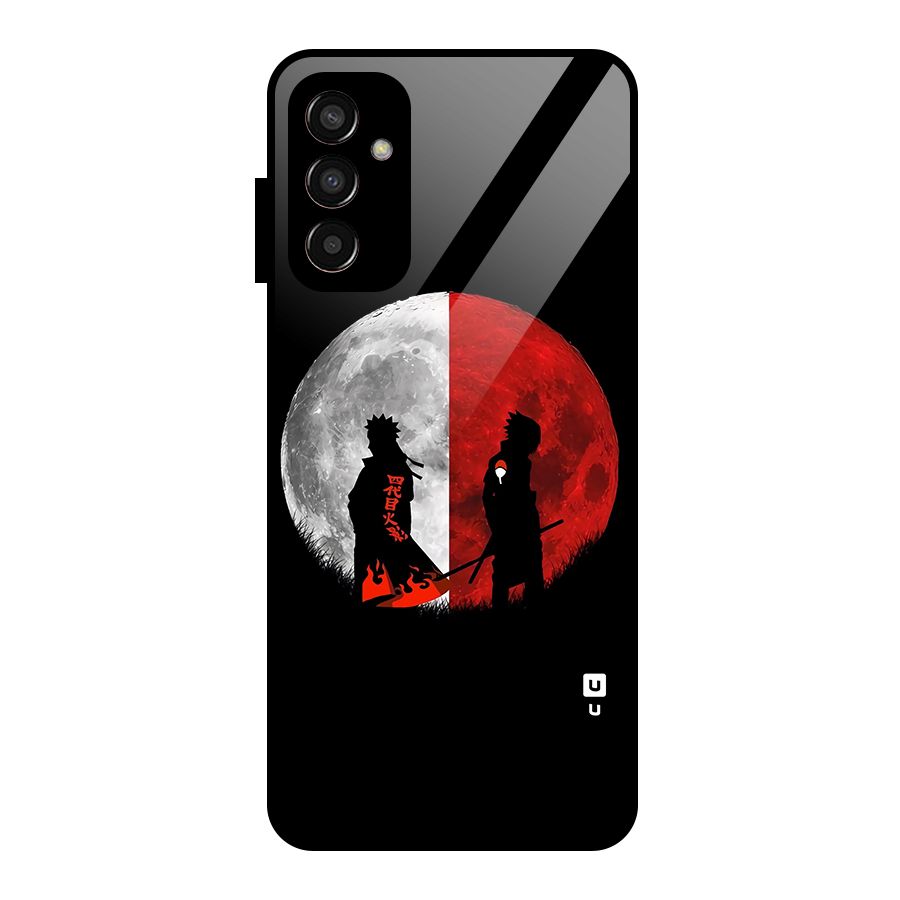 Naruto Shadow Hokage Moon Glass Back Case for Galaxy F13