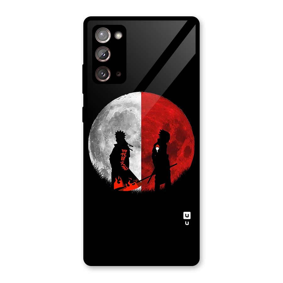 Naruto Shadow Hokage Moon Glass Back Case for Galaxy Note 20