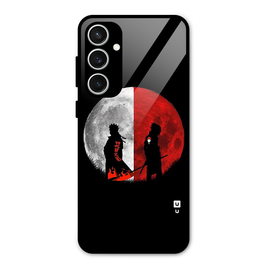 Naruto Shadow Hokage Moon Glass Back Case for Galaxy S23 FE