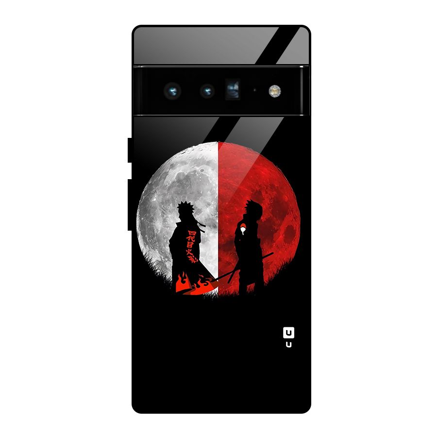 Naruto Shadow Hokage Moon Glass Back Case for Google Pixel 6 Pro