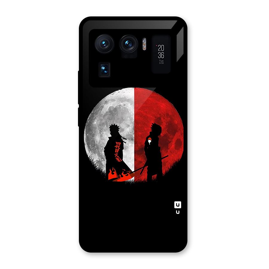 Naruto Shadow Hokage Moon Glass Back Case for Mi 11 Ultra