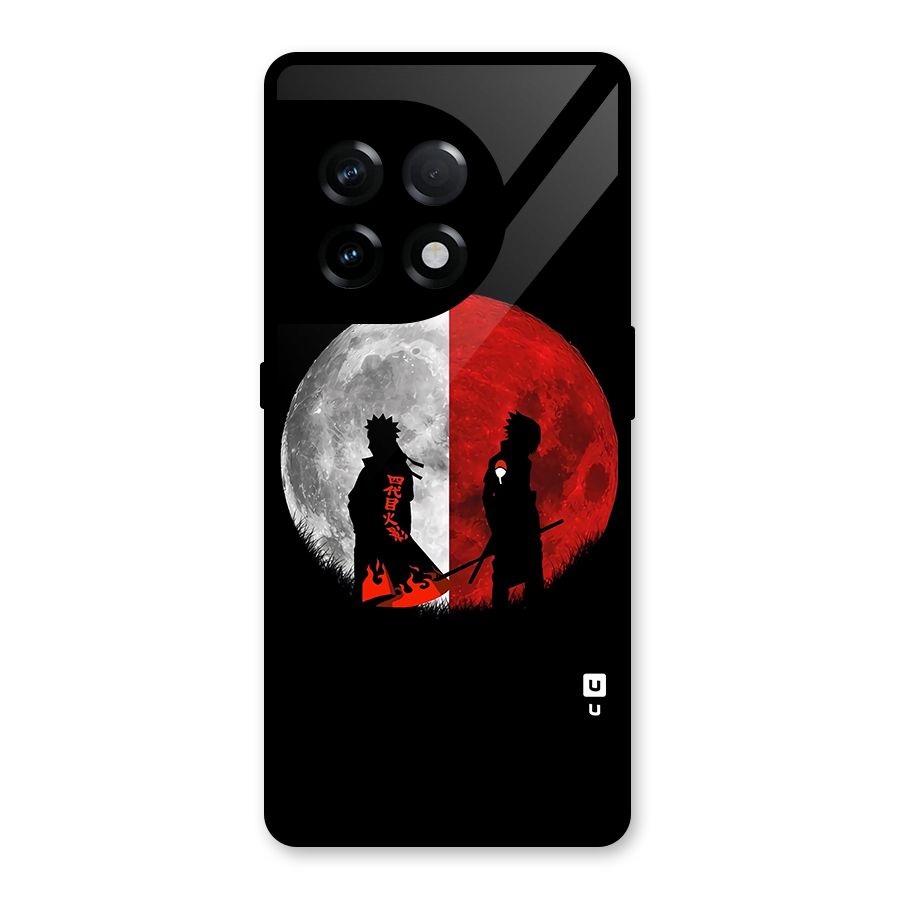 Naruto Shadow Hokage Moon Glass Back Case for OnePlus 11R