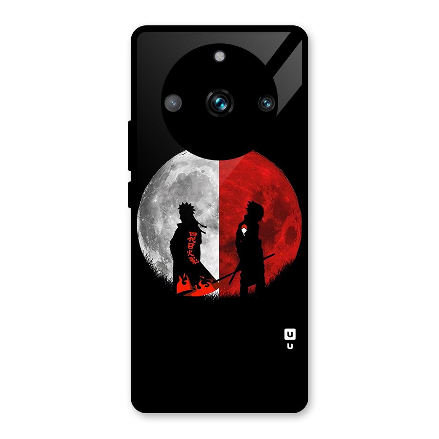 Naruto Shadow Hokage Moon Glass Back Case for Realme 11 Pro