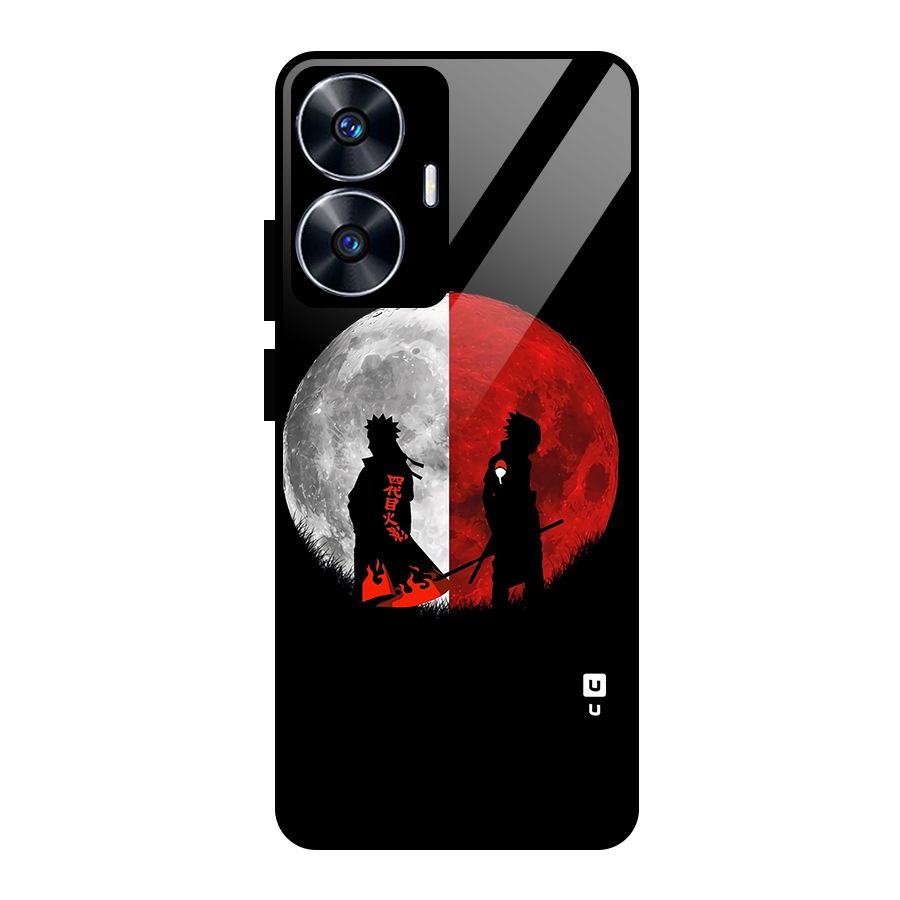 Naruto Shadow Hokage Moon Glass Back Case for Realme Narzo N55