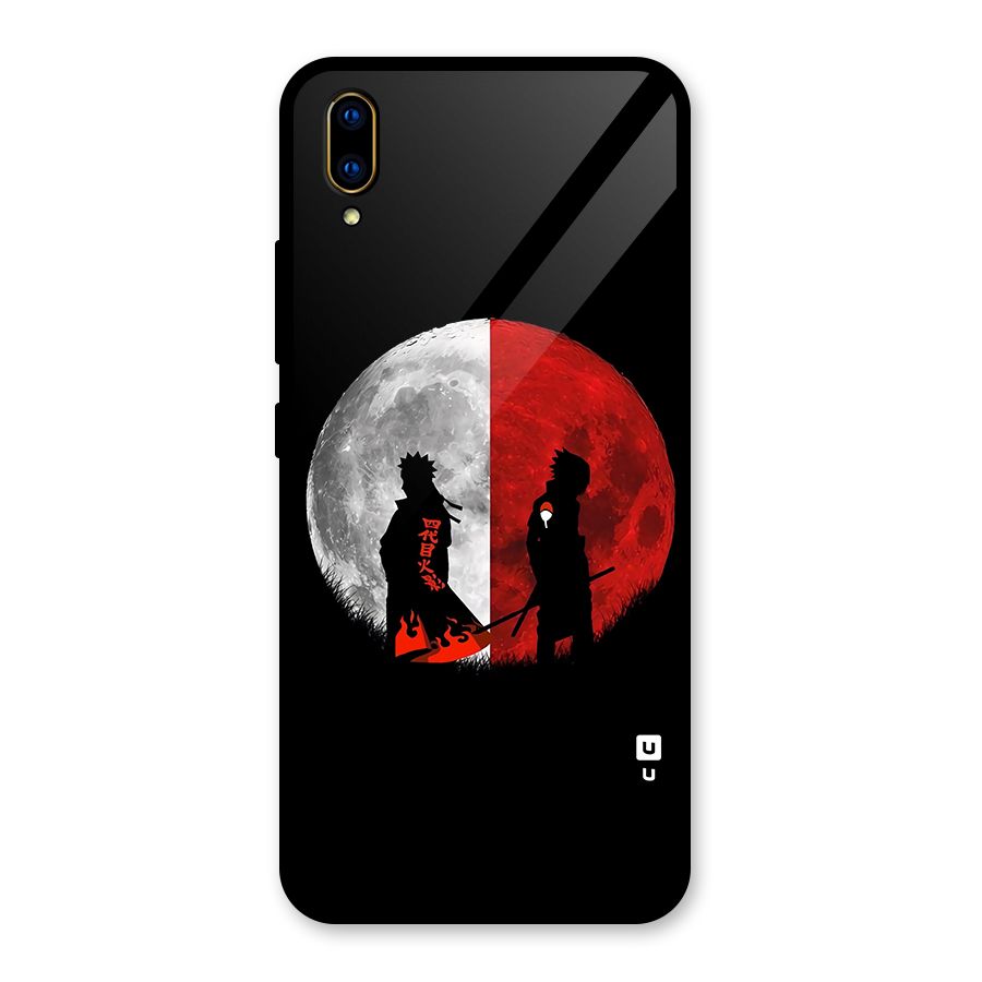 Naruto Shadow Hokage Moon Glass Back Case for Vivo V11 Pro