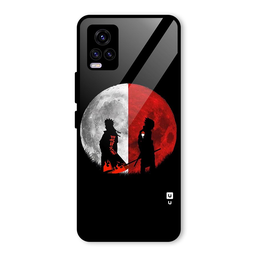 Naruto Shadow Hokage Moon Glass Back Case for Vivo V20 2021
