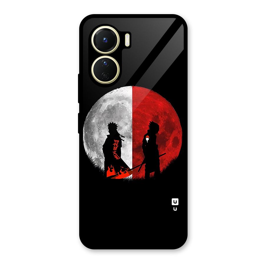 Naruto Shadow Hokage Moon Glass Back Case for Vivo Y56