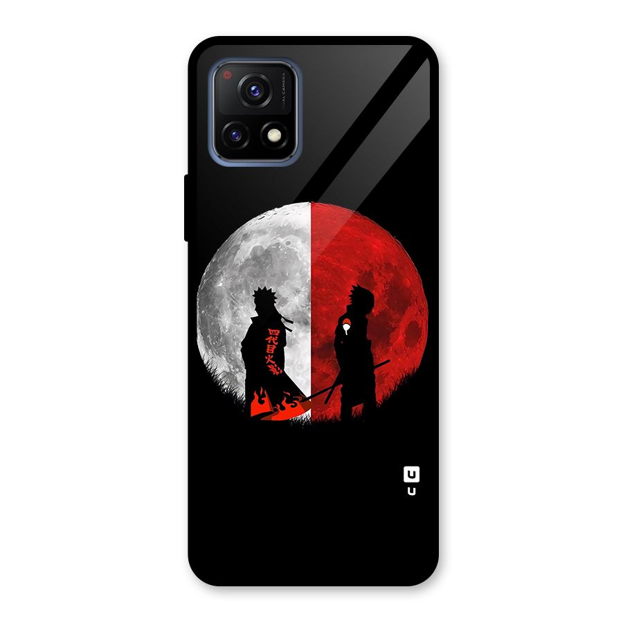 Naruto Shadow Hokage Moon Glass Back Case for Vivo Y72 5G