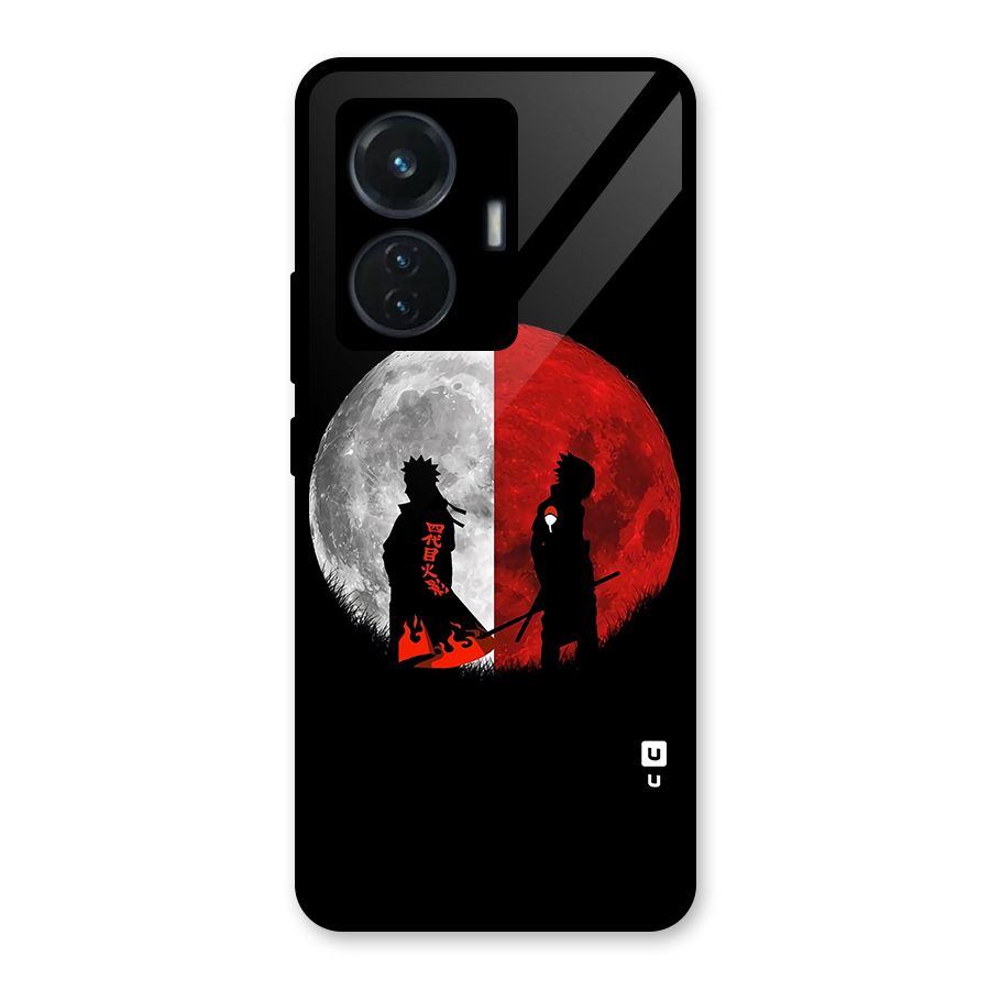 Naruto Shadow Hokage Moon Glass Back Case for iQOO Z6 44W
