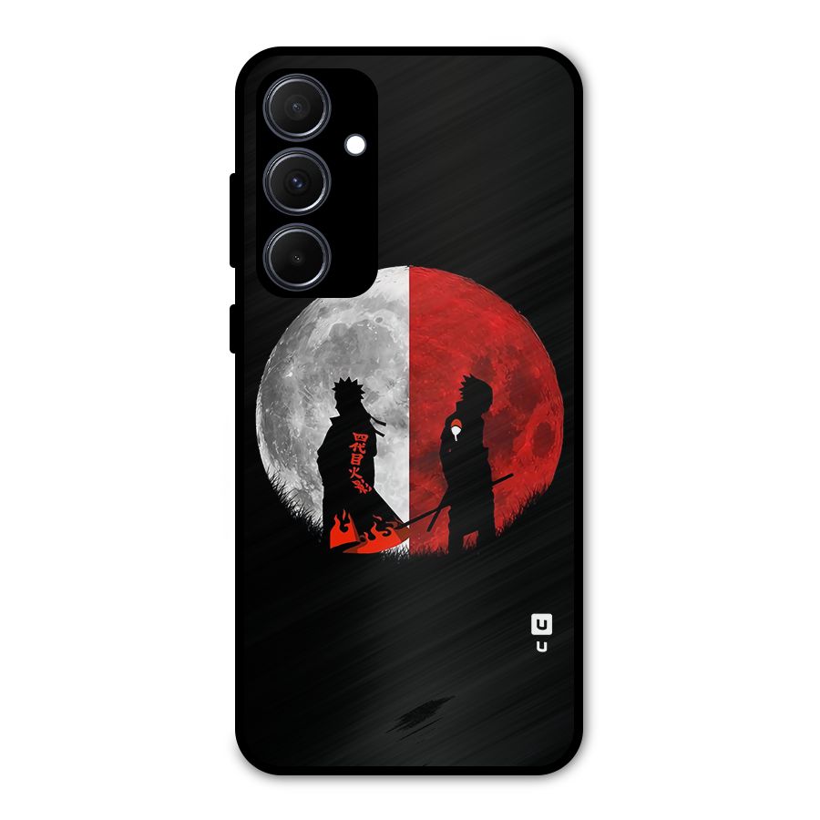 Naruto Shadow Hokage Moon Metal Back Case for Galaxy A35