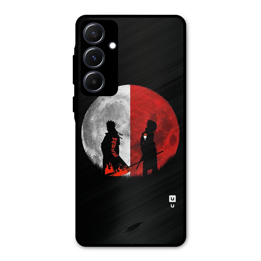 Naruto Shadow Hokage Moon Metal Back Case for Galaxy A55