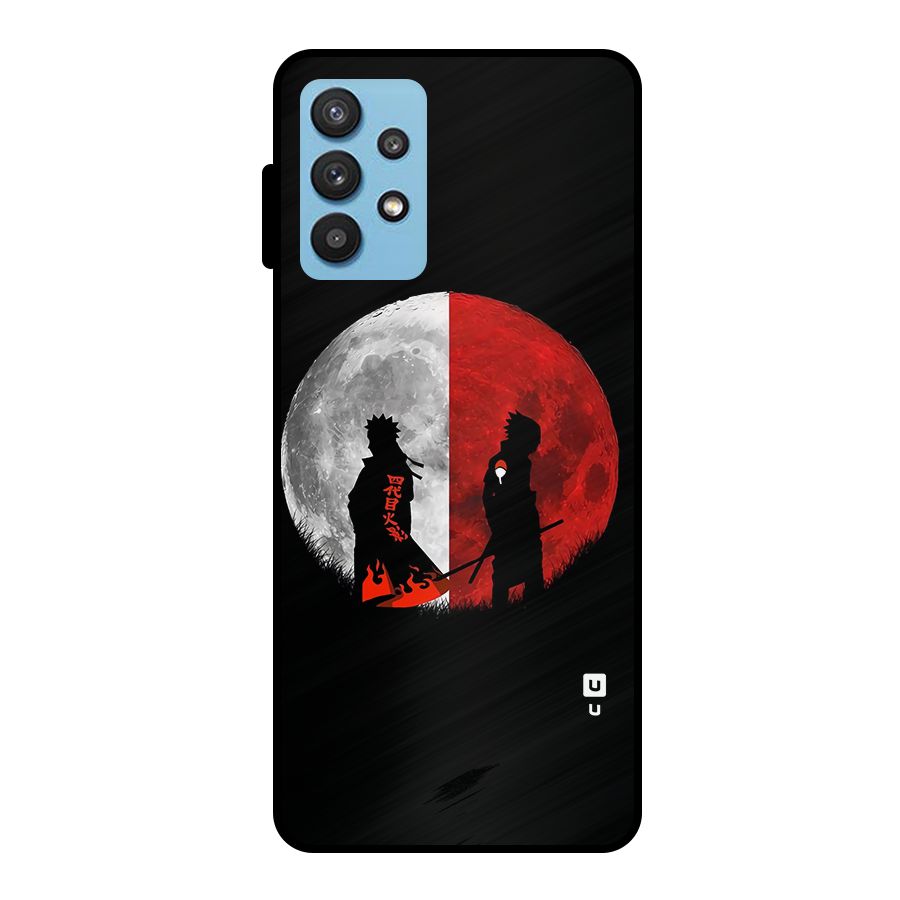 Naruto Shadow Hokage Moon Metal Back Case for Galaxy M32 5G