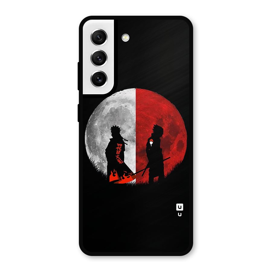 Naruto Shadow Hokage Moon Metal Back Case for Galaxy S21 FE 5G