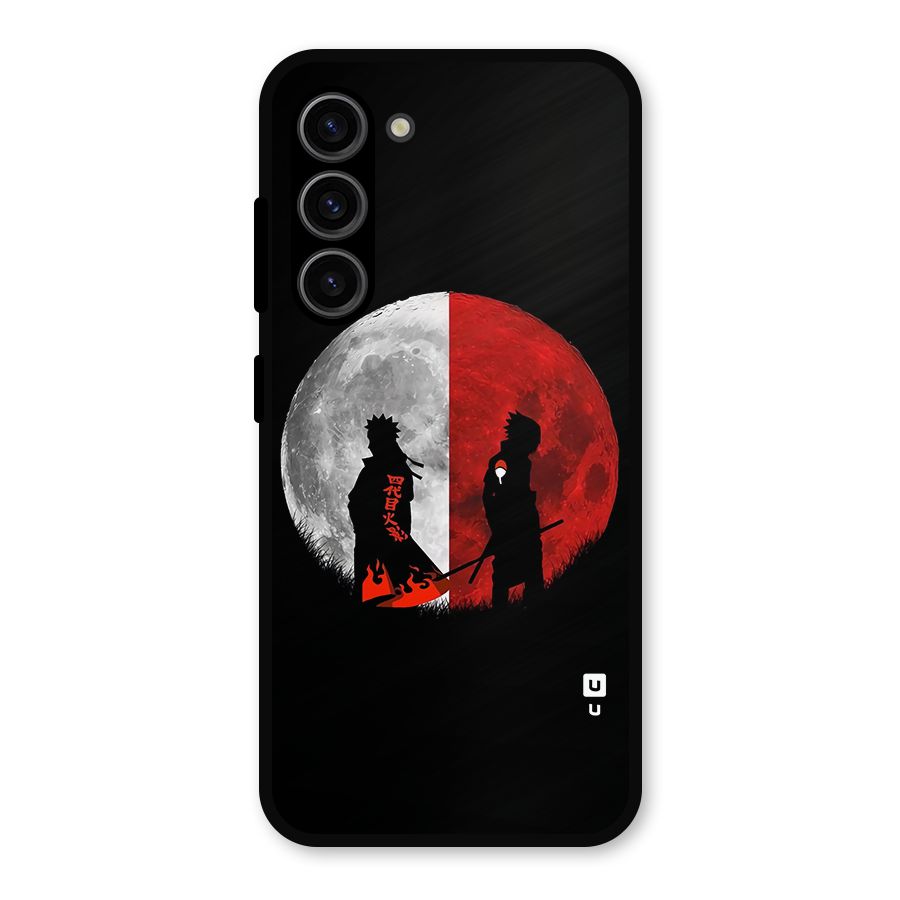 Naruto Shadow Hokage Moon Metal Back Case for Galaxy S23
