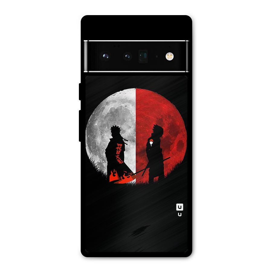 Naruto Shadow Hokage Moon Metal Back Case for Google Pixel 6 Pro