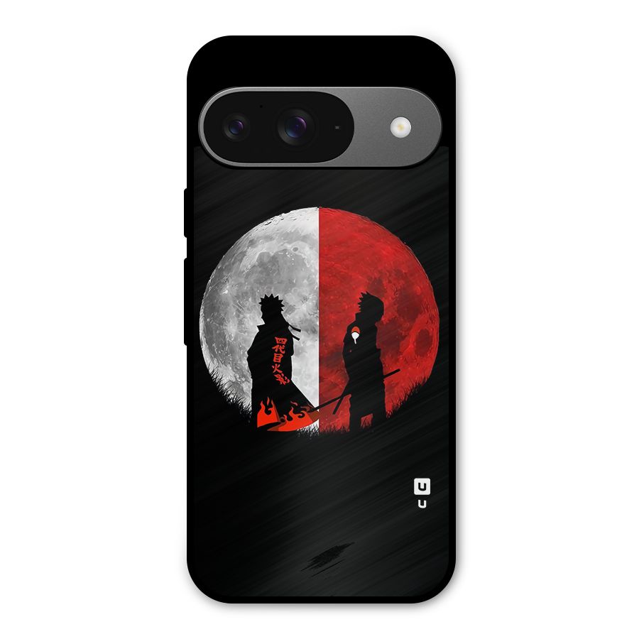 Naruto Shadow Hokage Moon Metal Back Case for Google Pixel 9