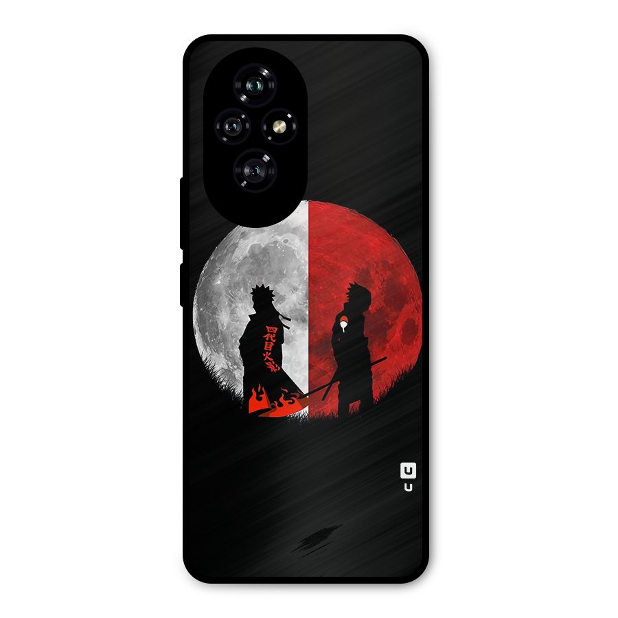 Naruto Shadow Hokage Moon Metal Back Case for Honor 200