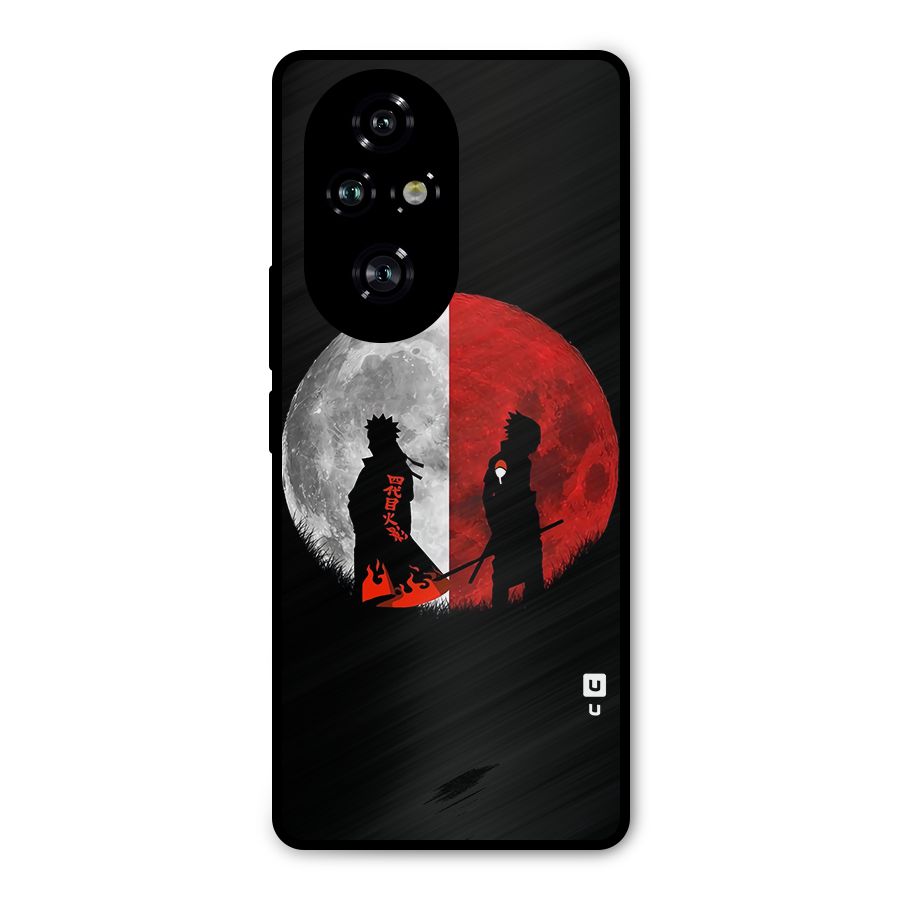 Naruto Shadow Hokage Moon Metal Back Case for Honor 200 Pro