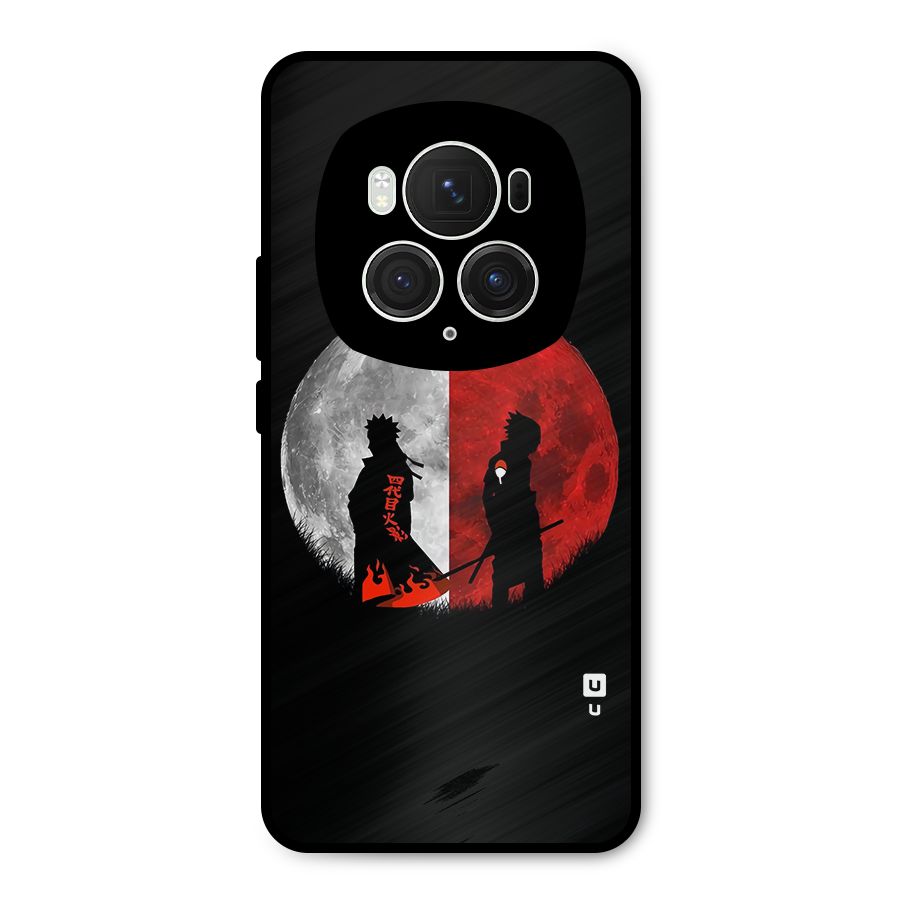 Naruto Shadow Hokage Moon Metal Back Case for Honor Magic6 Pro