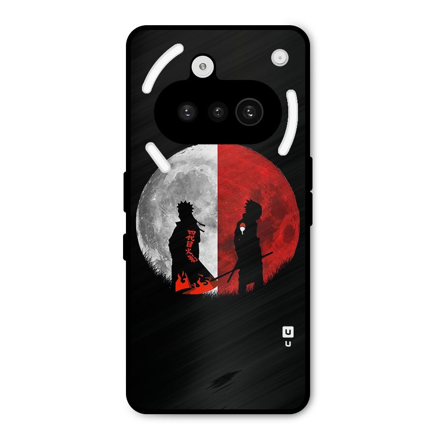 Naruto Shadow Hokage Moon Metal Back Case for Nothing Phone 3a