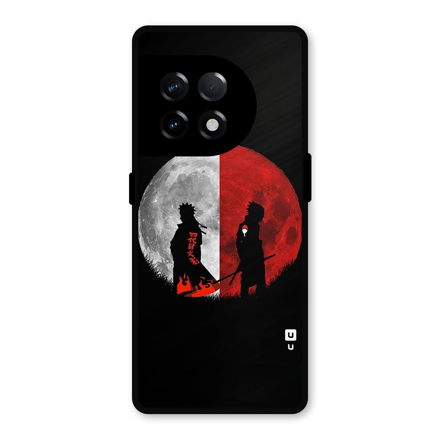 Naruto Shadow Hokage Moon Metal Back Case for OnePlus 11R