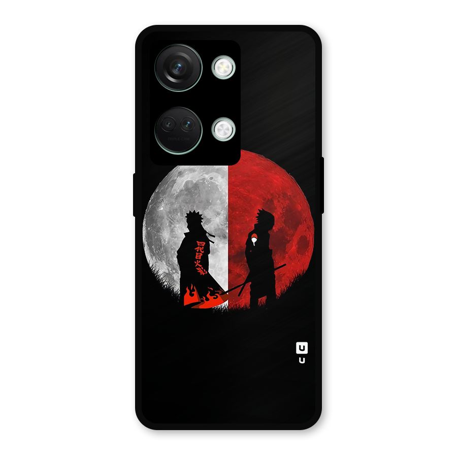 Naruto Shadow Hokage Moon Metal Back Case for OnePlus Nord 3