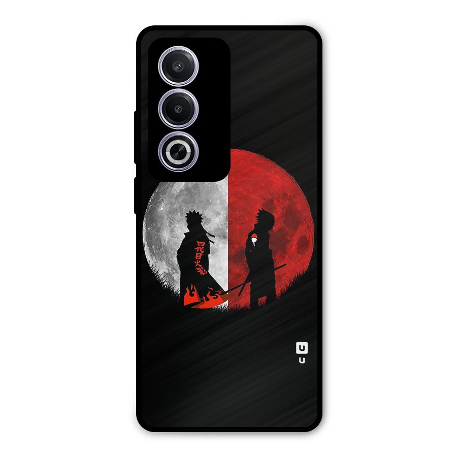 Naruto Shadow Hokage Moon Metal Back Case for Oppo K12x