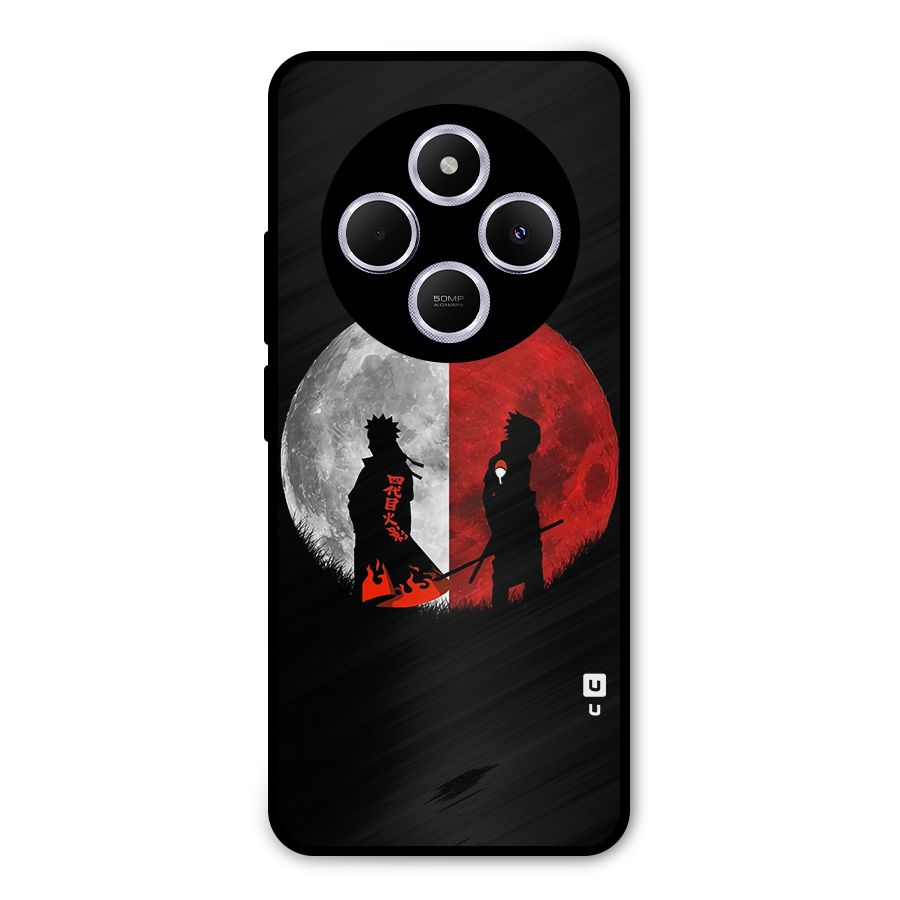 Naruto Shadow Hokage Moon Metal Back Case for Poco M7