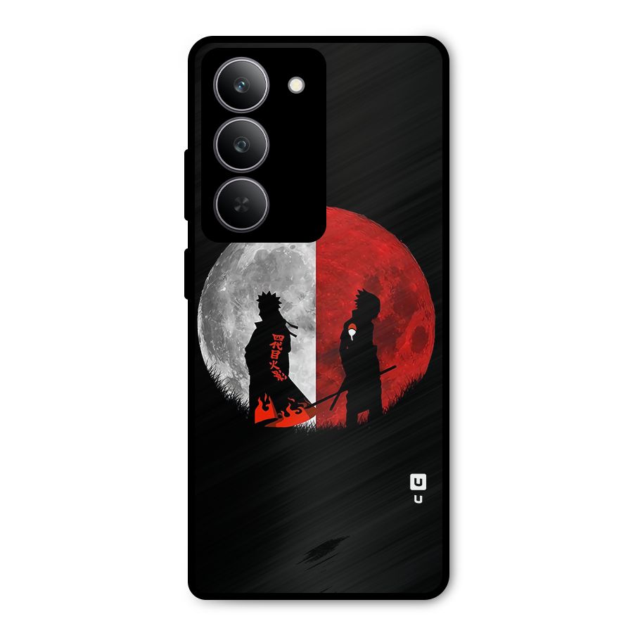 Naruto Shadow Hokage Moon Metal Back Case for Realme 14x