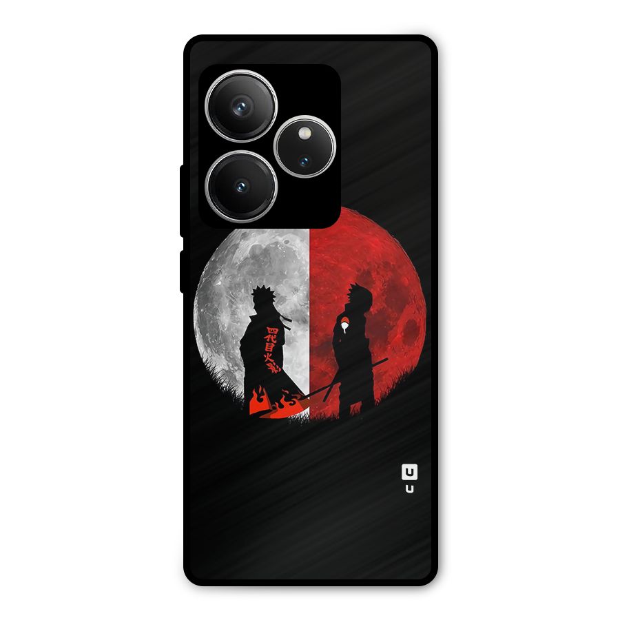 Naruto Shadow Hokage Moon Metal Back Case for Realme GT 6