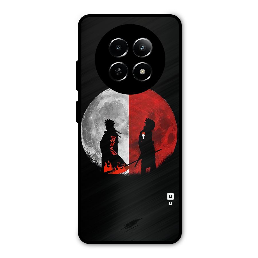 Naruto Shadow Hokage Moon Metal Back Case for Realme Narzo N65