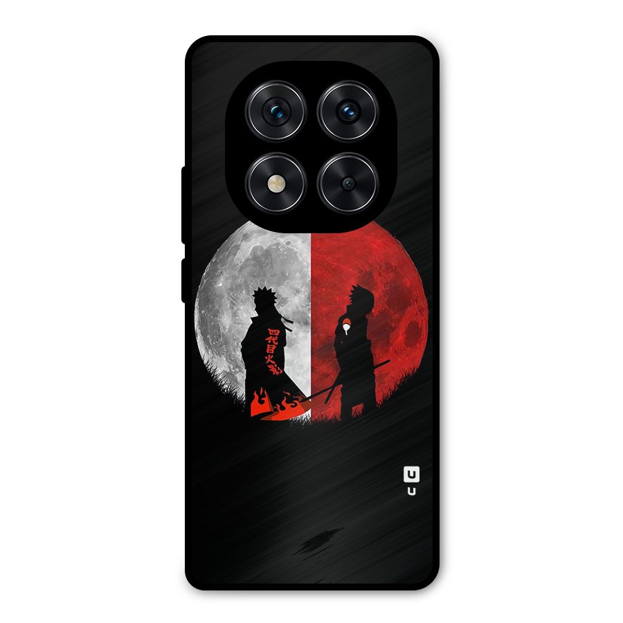 Naruto Shadow Hokage Moon Metal Back Case for Redmi Note 14 Pro 5G