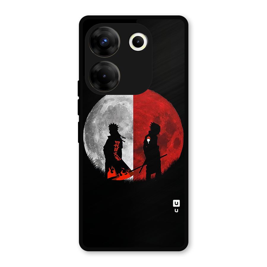 Naruto Shadow Hokage Moon Metal Back Case for Tecno Camon 20