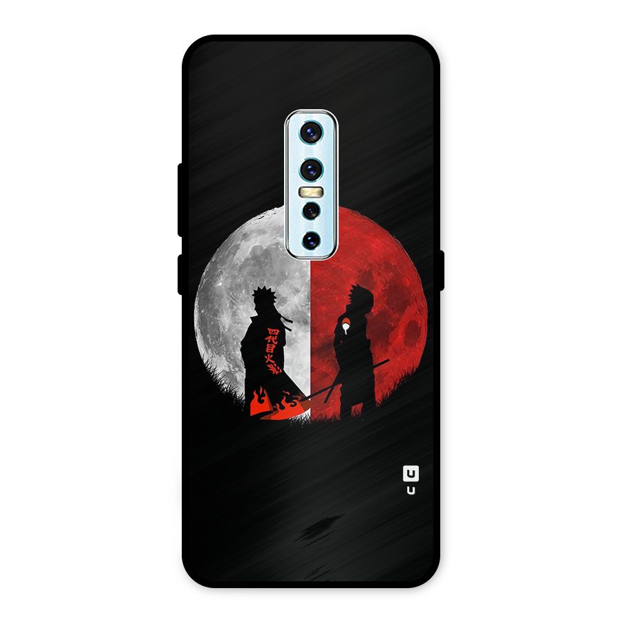 Naruto Shadow Hokage Moon Metal Back Case for Vivo V17 Pro