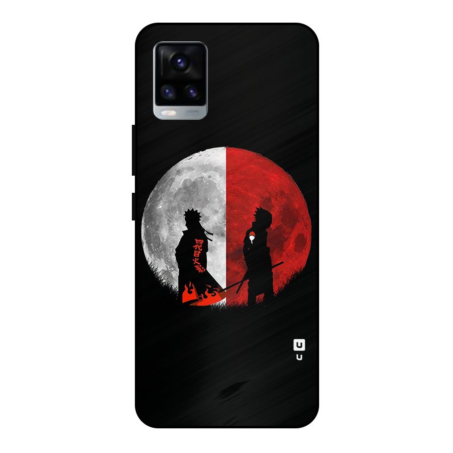Naruto Shadow Hokage Moon Metal Back Case for Vivo V20 2021