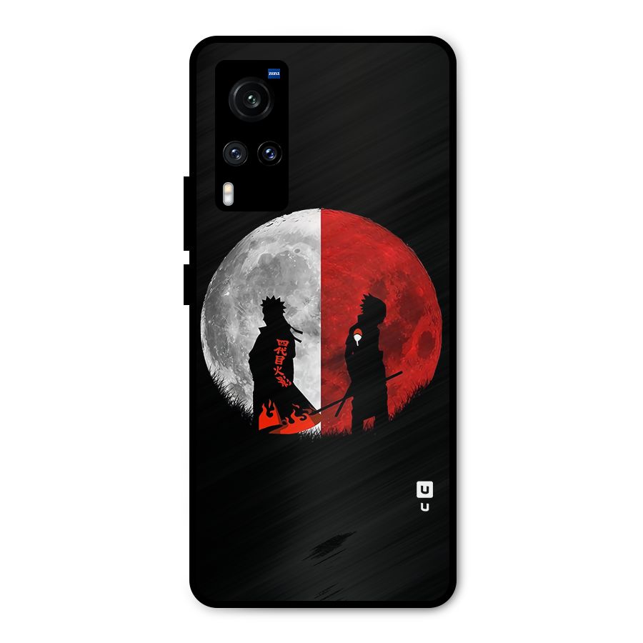 Naruto Shadow Hokage Moon Metal Back Case for Vivo X60