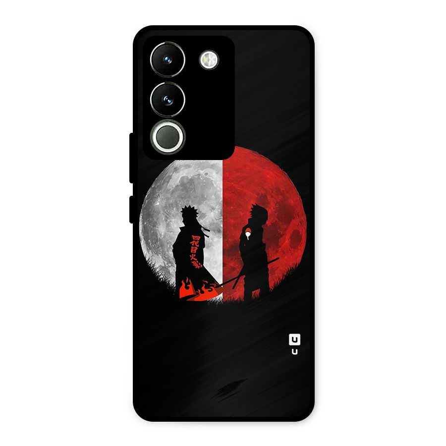 Naruto Shadow Hokage Moon Metal Back Case for Vivo Y200