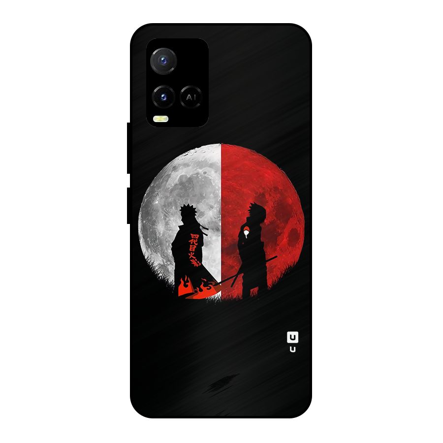 Naruto Shadow Hokage Moon Metal Back Case for Vivo Y21
