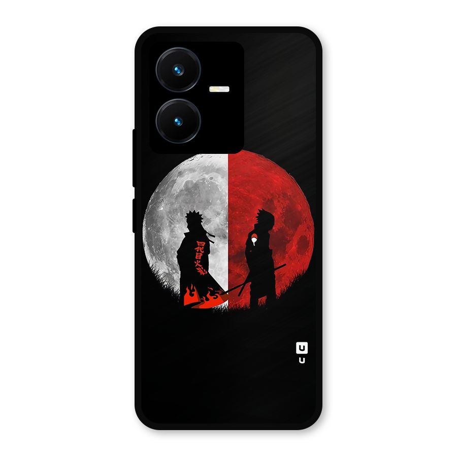 Naruto Shadow Hokage Moon Metal Back Case for Vivo Y22