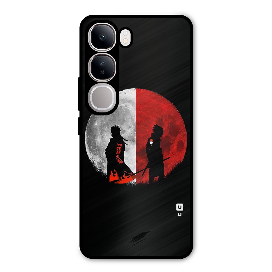 Naruto Shadow Hokage Moon Metal Back Case for Vivo Y300