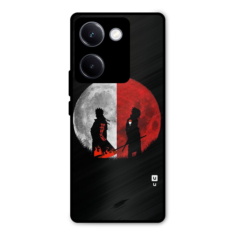 Naruto Shadow Hokage Moon Metal Back Case for Vivo Y300 Plus