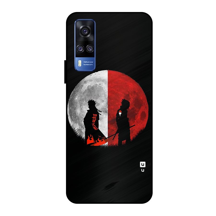 Naruto Shadow Hokage Moon Metal Back Case for Vivo Y51