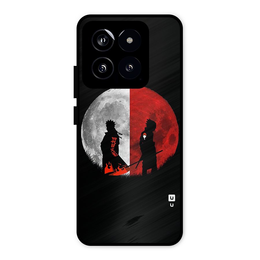 Naruto Shadow Hokage Moon Metal Back Case for Xiaomi 14