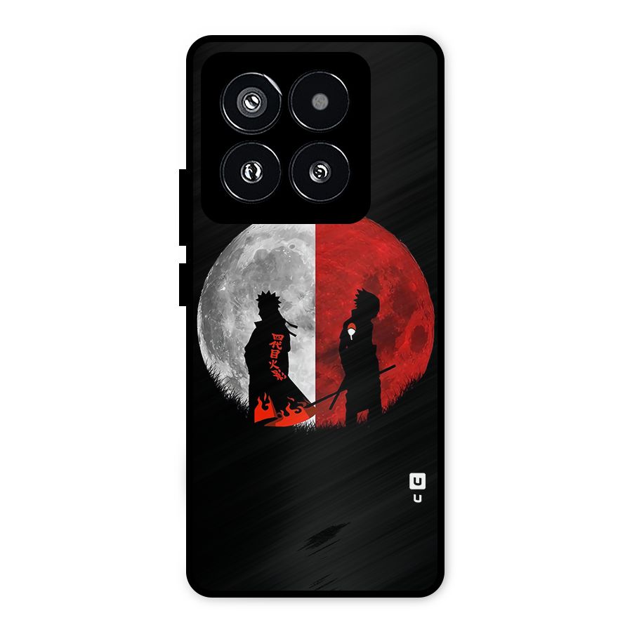 Naruto Shadow Hokage Moon Metal Back Case for Xiaomi 14 Pro