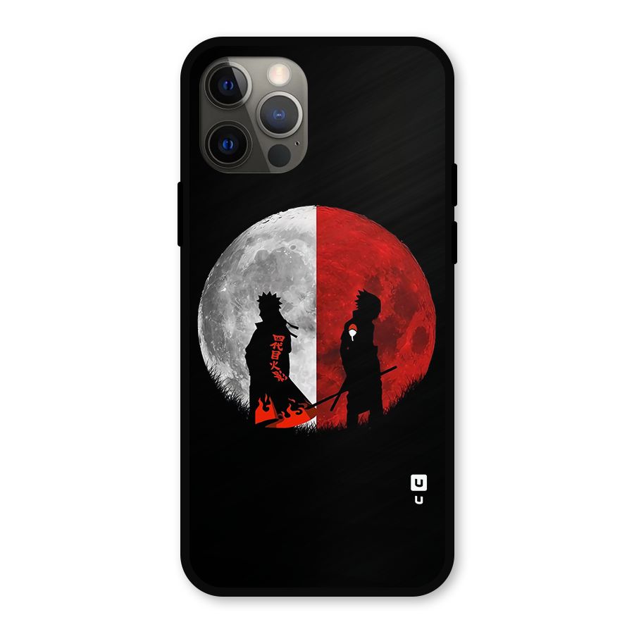 Naruto Shadow Hokage Moon Metal Back Case for iPhone 12 Pro