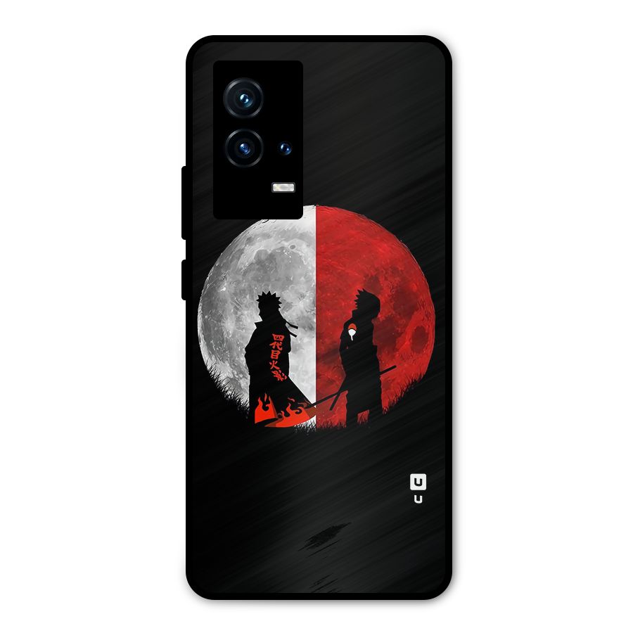 Naruto Shadow Hokage Moon Metal Back Case for iQOO 9 5G