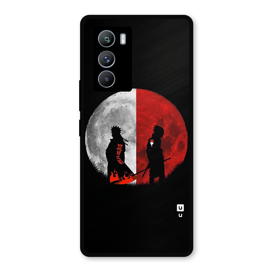 Naruto Shadow Hokage Moon Metal Back Case for iQOO 9 SE