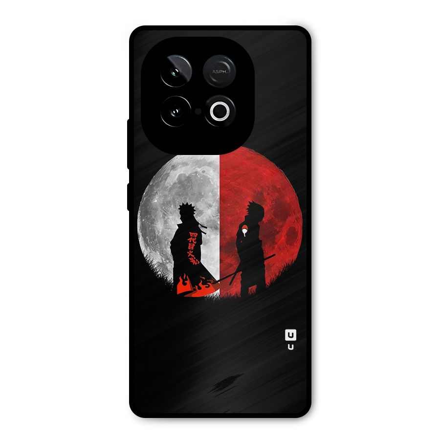 Naruto Shadow Hokage Moon Metal Back Case for iQOO Neo 10
