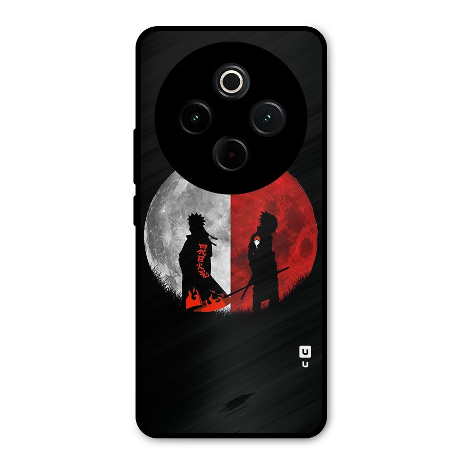 Naruto Shadow Hokage Moon Metal Back Case for iQOO Z10