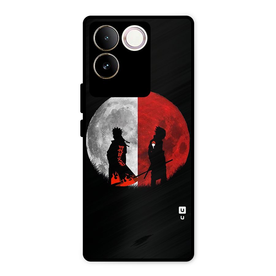 Naruto Shadow Hokage Moon Metal Back Case for iQOO Z7 Pro